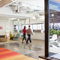 دفتر کار در امریکا ، معماری داخلی محیط اداری