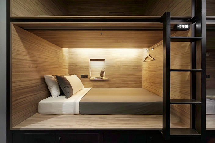 pod hotel singapre interior design decor contemporary concept