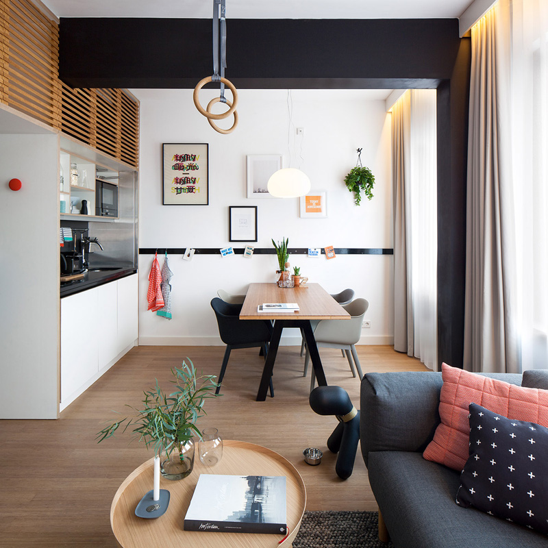 concrete Designs Compact Loft With Hidden Features For New Hotel Brand Zoku