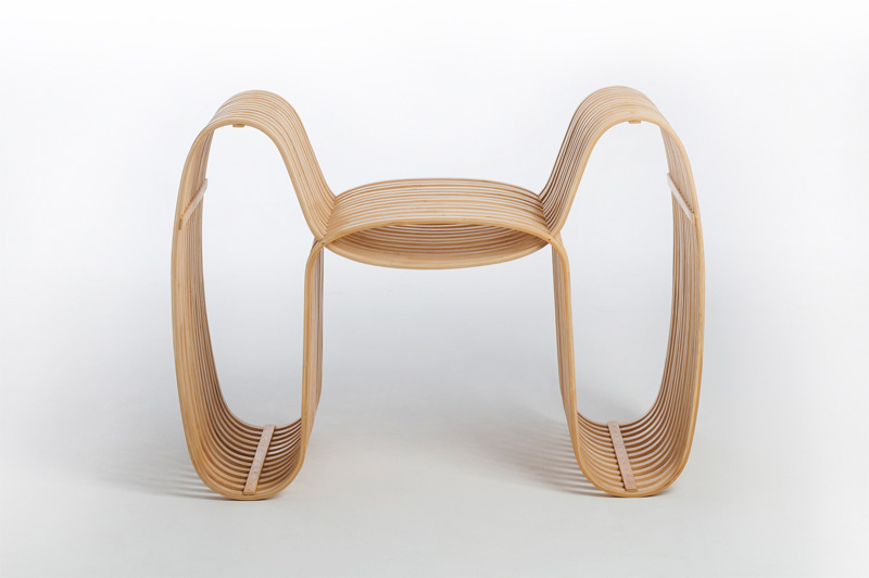 طراحی صندلی با طرح پاپیون 