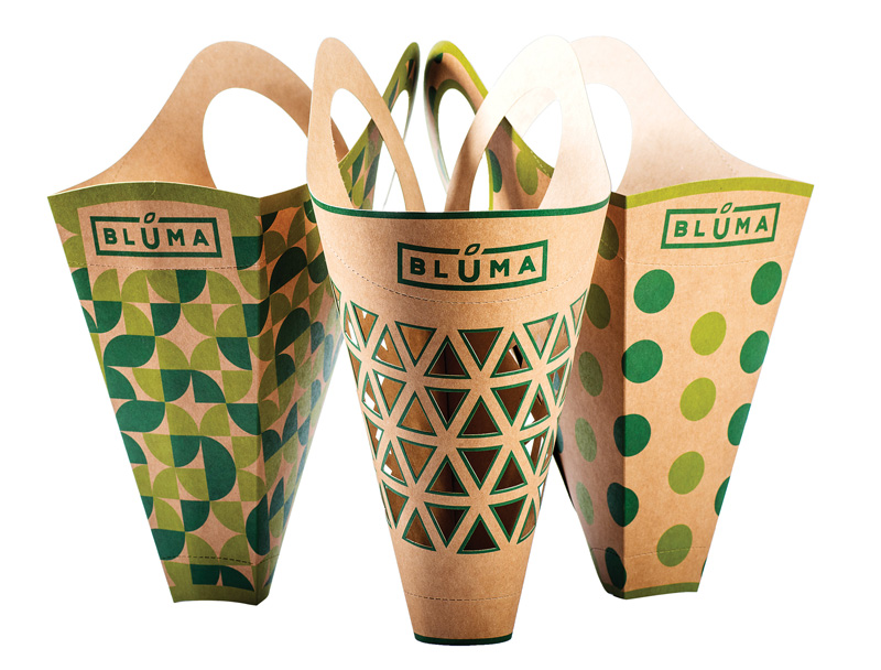 خلاقیت: طراحی سبدی برای حمل گل