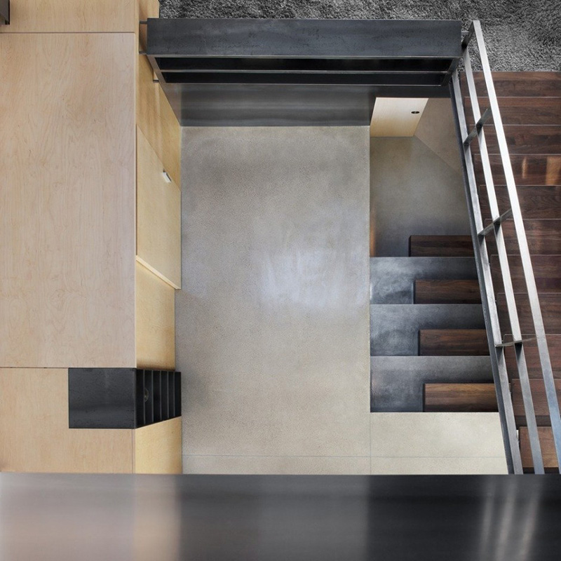 Design Detail: Steel & Walnut Stairs