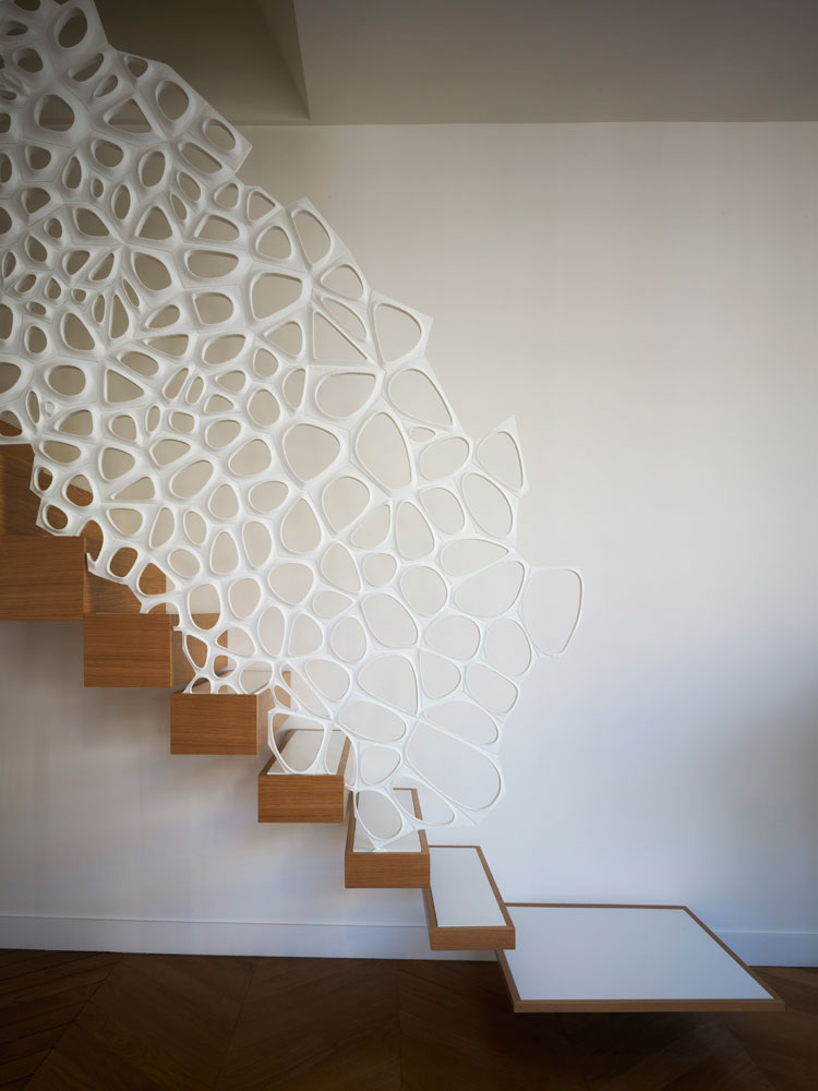 Corian Screen by Marc Fornes and Ammar Eloueini