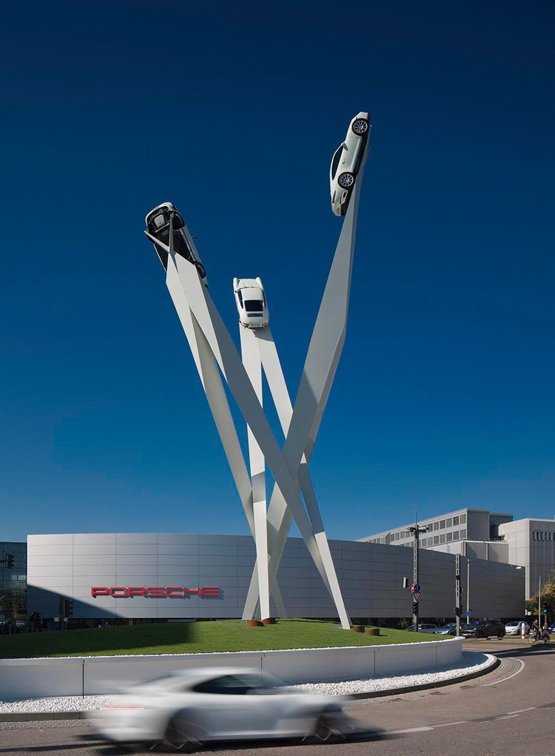 Jerry Gudah Creates A Sculpture Celebrating The Porsche 911 