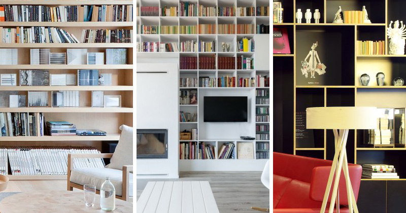 9 Rooms With Floor To Ceiling Shelves To Inspire You
