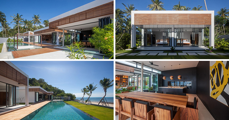 A Beachfront Villa In Thailand by Sicart And Smith Architects