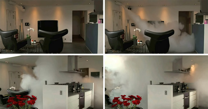 People are using fog cannons for home security, and it?s kind of awesome to watch