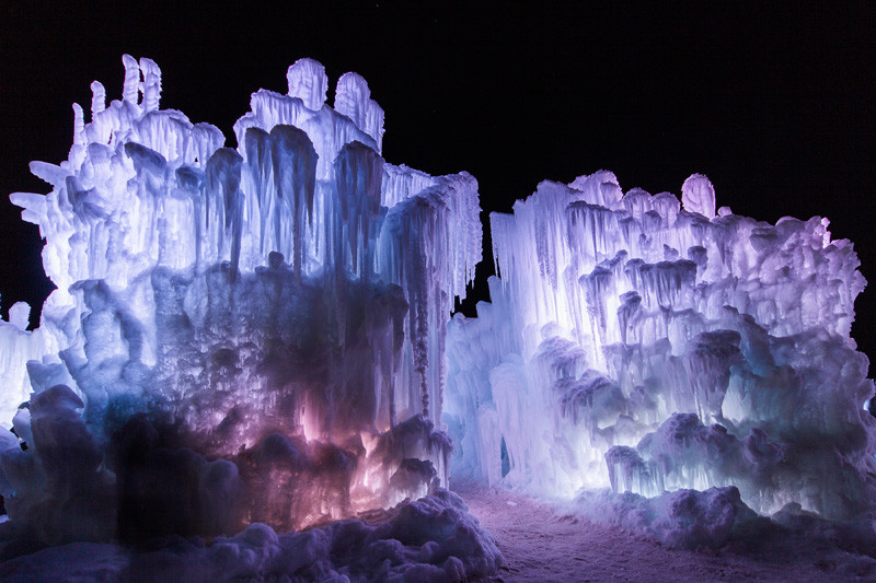 This Company Creates Ice Castles As A Winter Entertainment Attraction