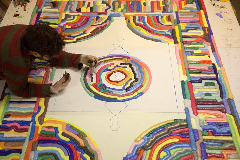 These Colorful Carpets Are Made From Soft Foam