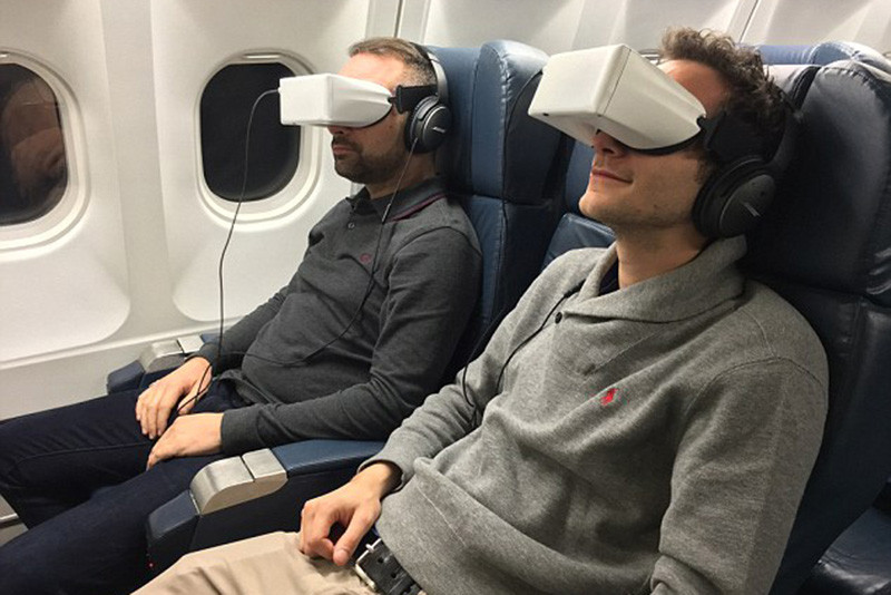 Will these headsets be the future of in-flight entertainment"