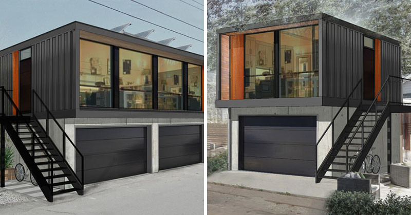 It?s getting easier to fulfill your dreams of living in a shipping container above a garage