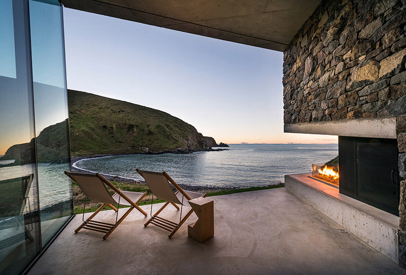 A private seaside getaway on the shores of the New Zealand coast