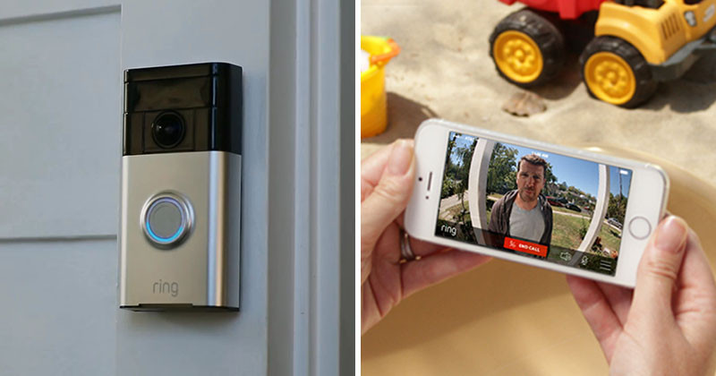 Now you can use your phone to see video and talk to people at your front door