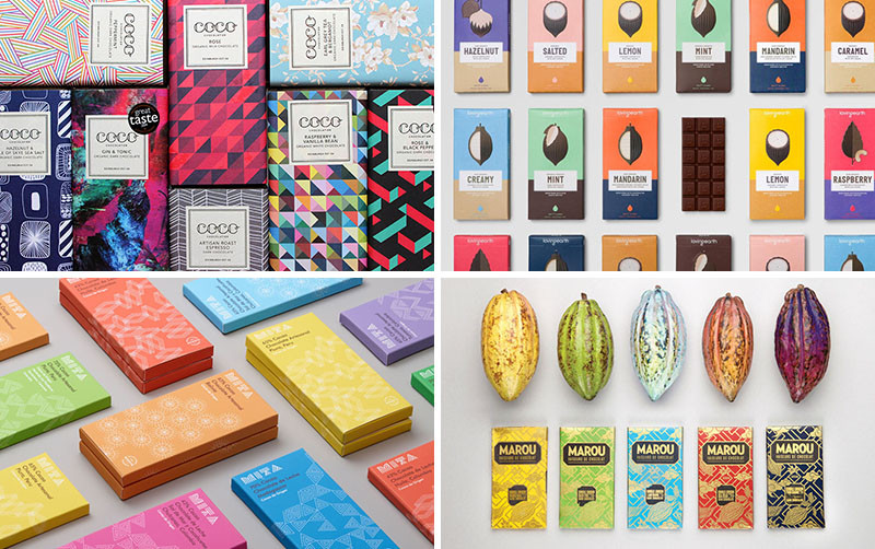 13 Chocolate Bar Brands That Emphasize Graphic Design On Their 