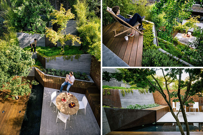 The Backyard Of This California Home Was Turned Into A Cascading Garden