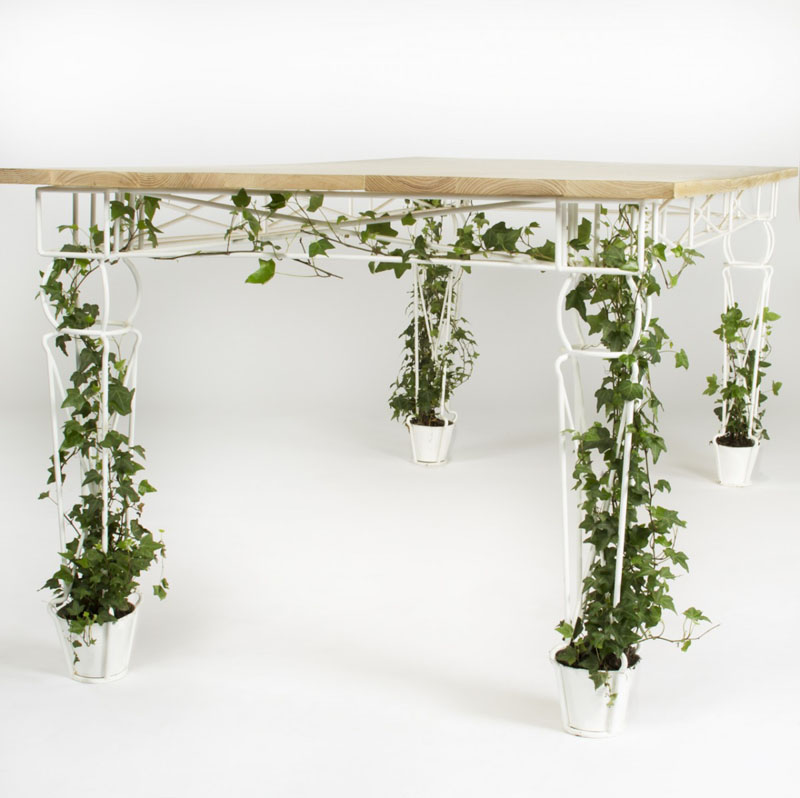 13 Awesome furniture designs that have built-in space for plants
