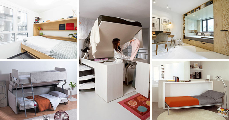 13 amazing examples of beds designed for small rooms | contemporist