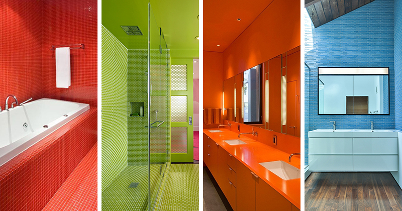 13 Inspiring Bold Colorful Bathrooms For Those Who Love Color ...