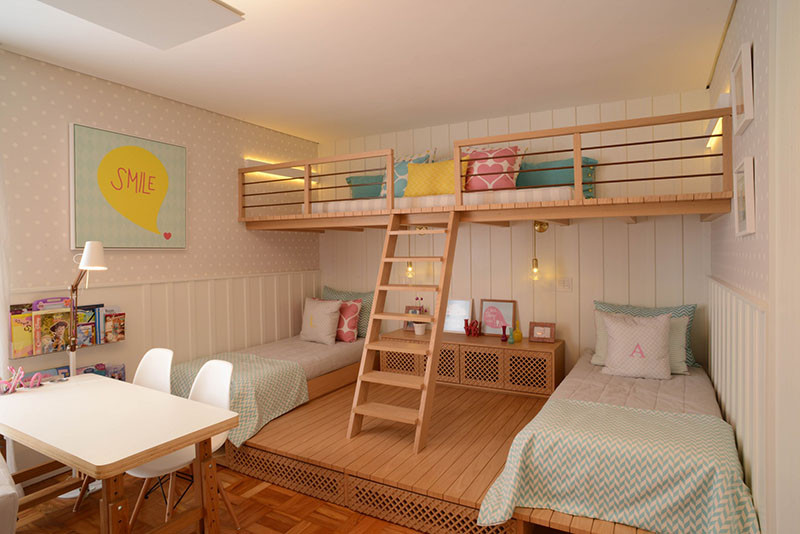 cute little girl beds