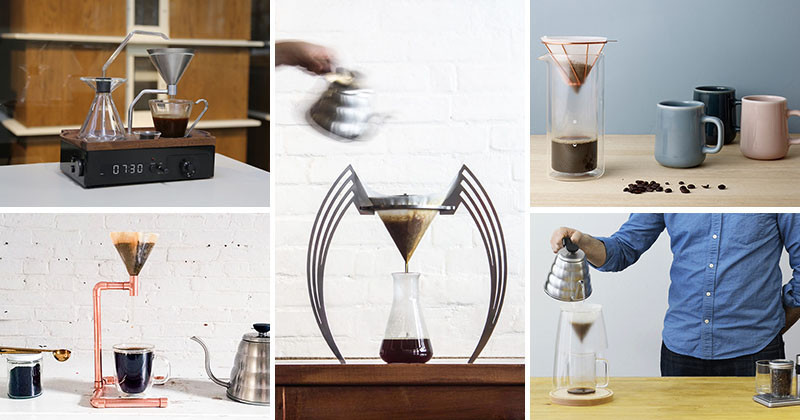 13 Sexy Pour Over Coffee Stands (And Brewers)