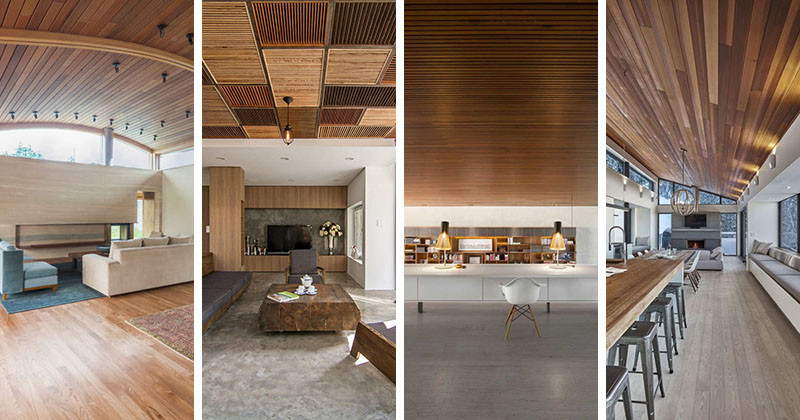 20 Awesome Examples Of Wood Ceilings That Add A Sense Of Warmth To