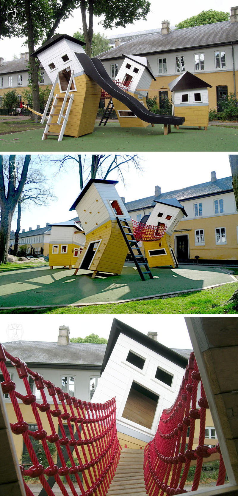 15 Amazing, Unique And Creative Playgrounds // Quirky Bent Houses