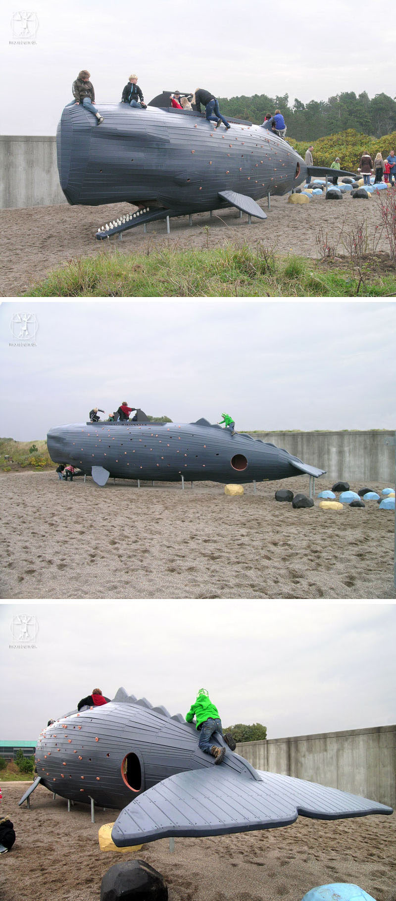 15 Amazing, Unique And Creative Playgrounds //A Sperm Whale
