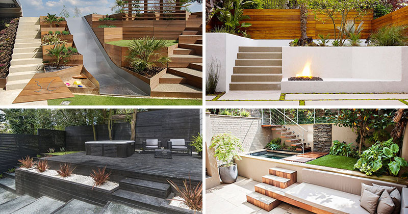 13 Multi Level Yards To Get You Inspired For Backyard Makeover