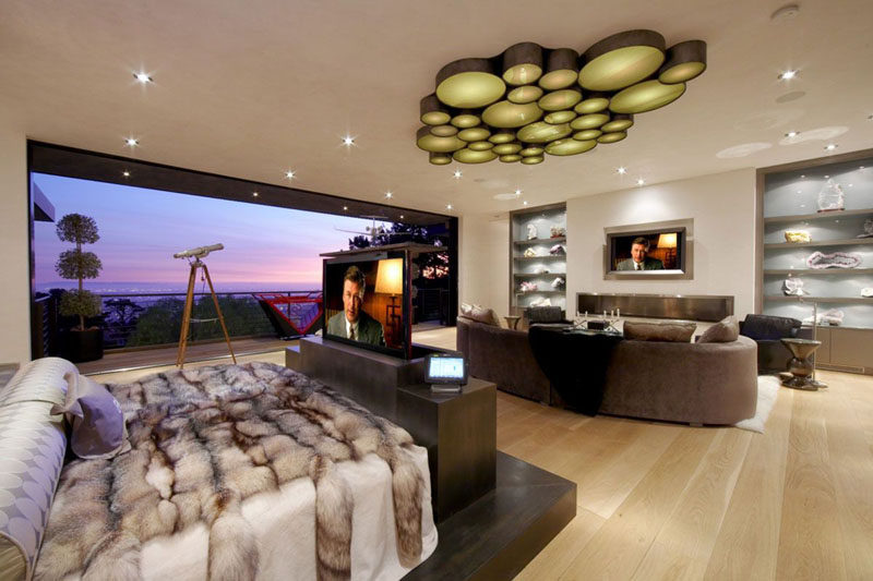 7 Ideas For Hiding A TV In A Bedroom | CONTEMPORIST