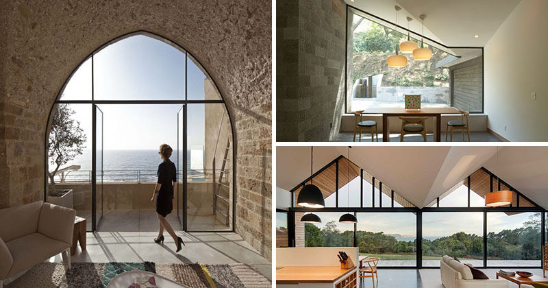 15 Examples Of Homes Where Windows Follow The Roofline