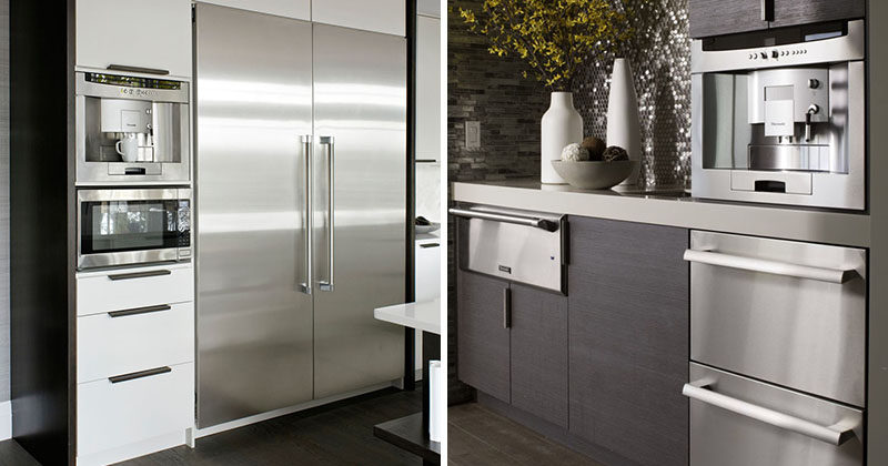 9 Inspirational Examples Of Built-In Coffee Machines