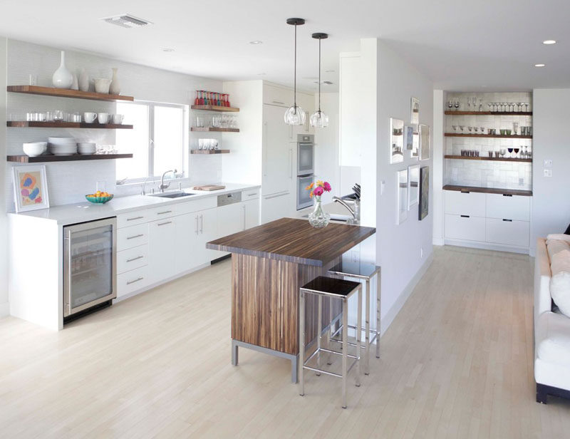Kitchen Design Idea - 19 Examples Of Open Shelving | CONTEMPORIST