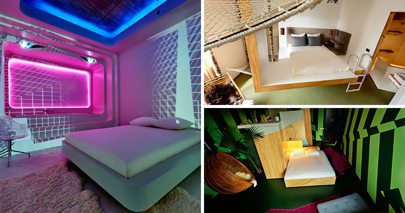 9 Designers Created 9 Unique Rooms At This Hotel In Amsterdam