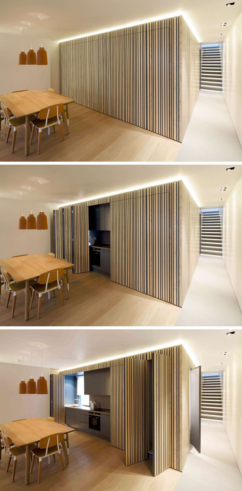 This kitchen can be completely hidden when not in use | CONTEMPORIST