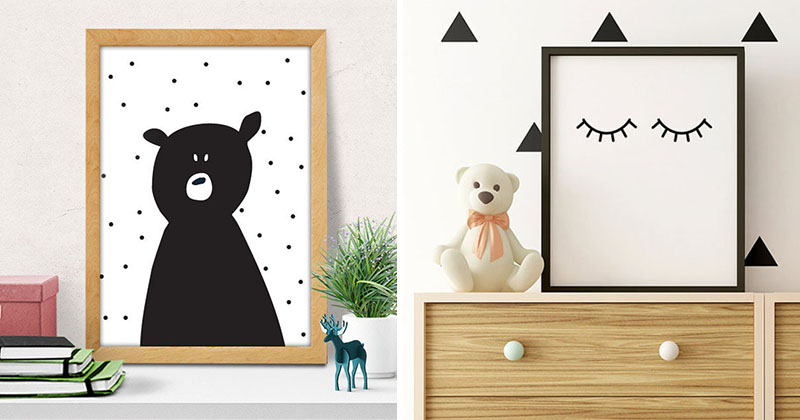 15 Modern Nursery Art Prints To Dress Up Your Child's Walls