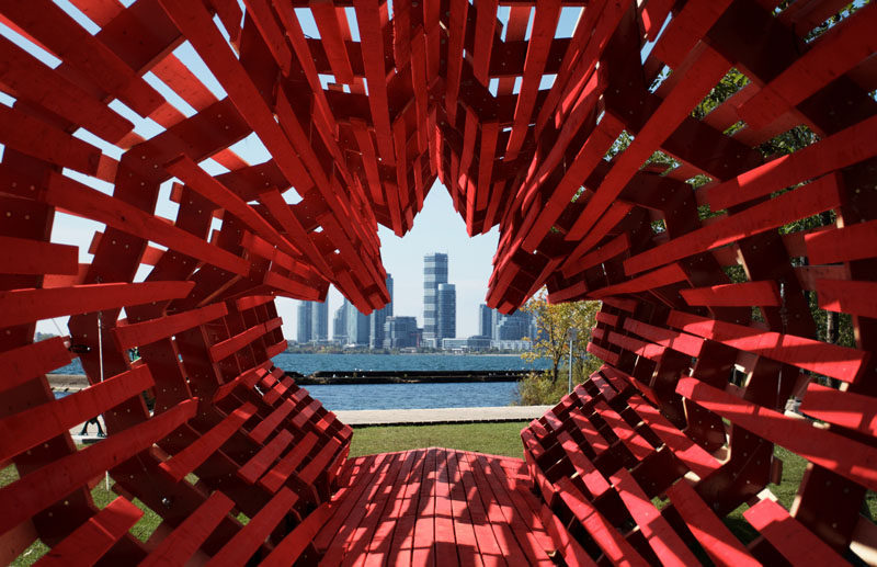 Hungarian Architects Have Created A Sculptural Memorial To Honor Hungarian Refugees And Thank Canadians