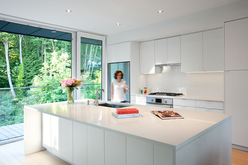 Kitchen Design Idea - White, Modern and Minimalist ...