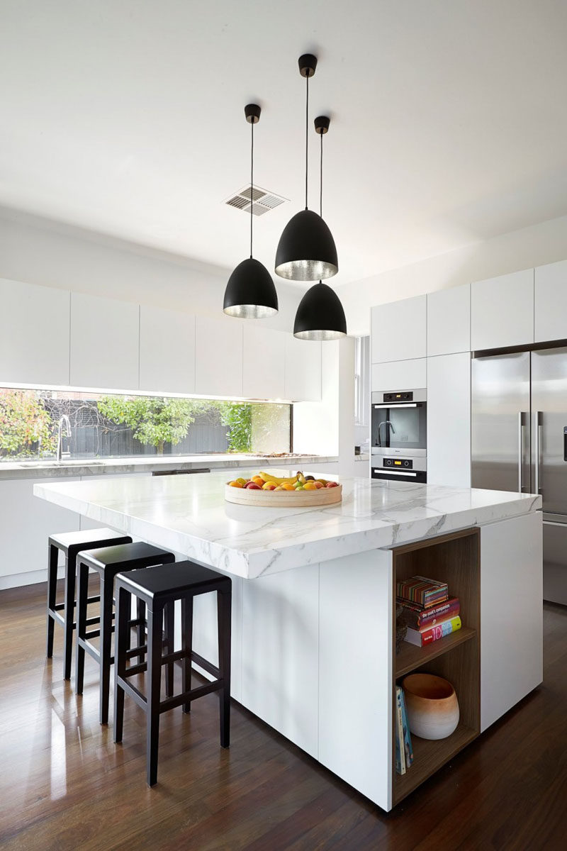 Kitchen Design Idea - White, Modern and Minimalist ...