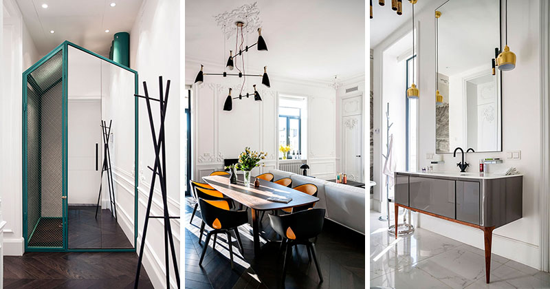 This Apartment Combines Old And New Inside A 19th Century Building