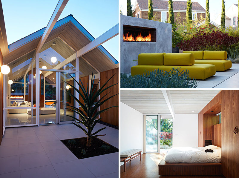 This Mid Century Modern Eichler House In California Got A Contemporary Remodel