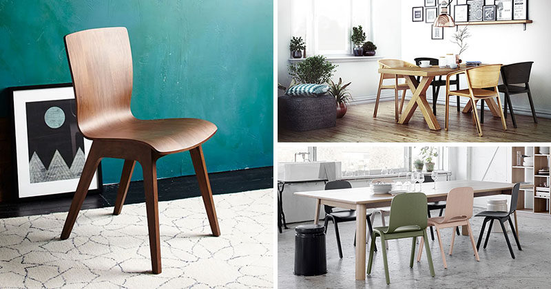 wood dining chair designs