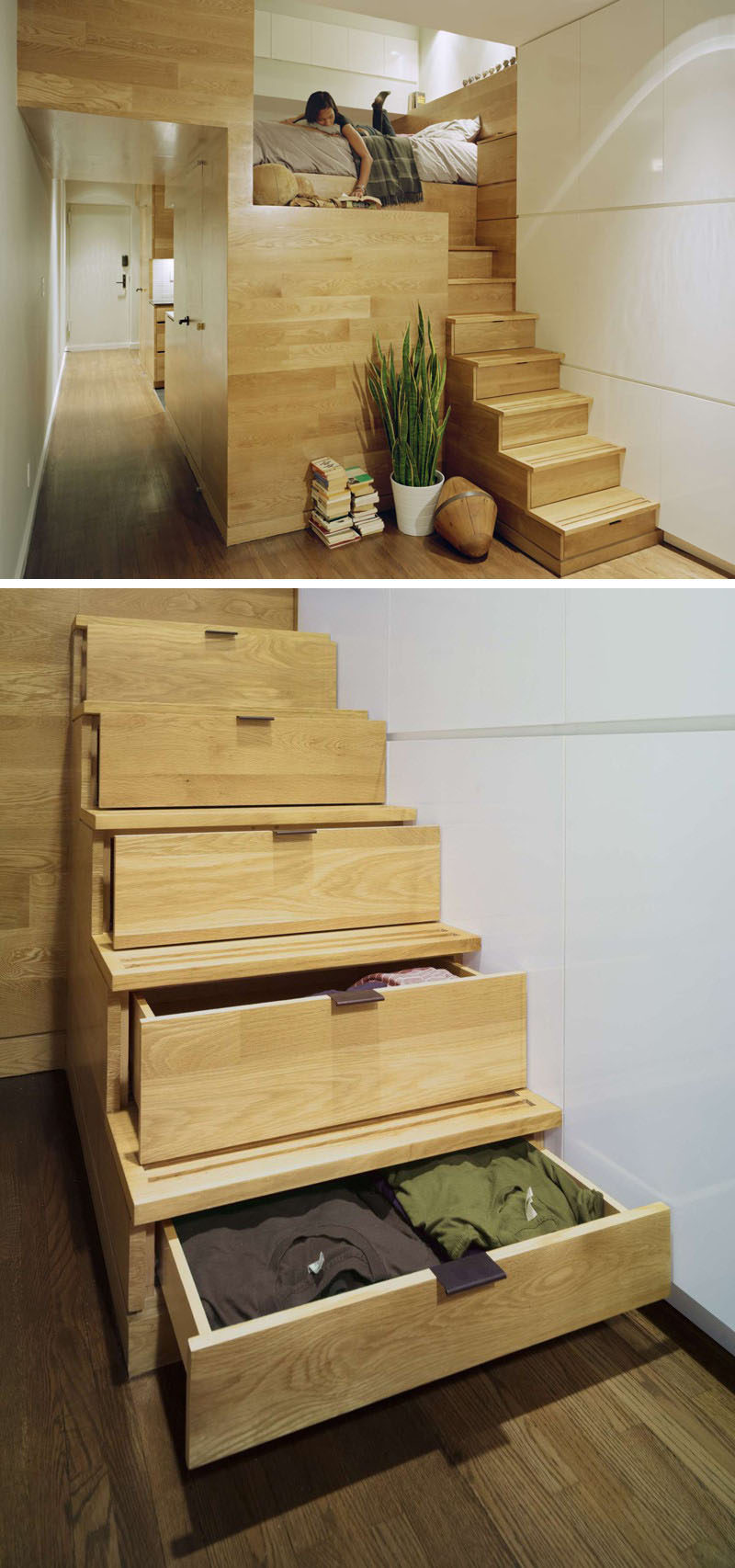 13 Stair Design Ideas For Small Spaces | CONTEMPORIST
