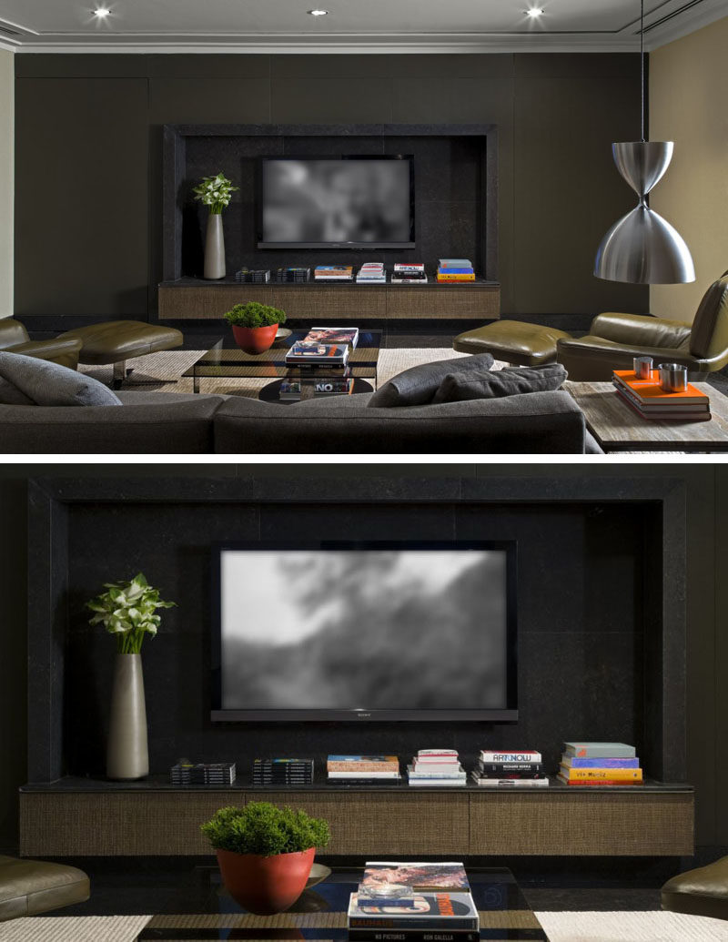 8 TV Wall Design Ideas For Your Living Room | CONTEMPORIST
