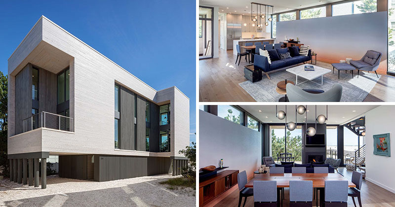 This Modern Beach House Is A Replacement For A Home That Was Destroyed In A Hurricane