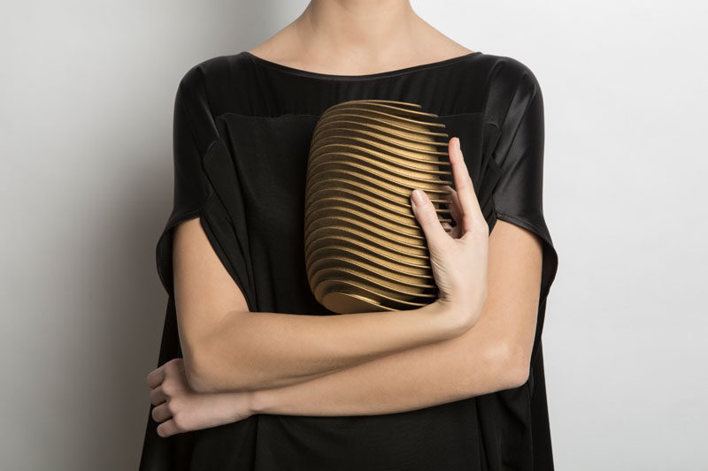 This 3D Printed Modern Clutch Was Inspired By A City In Switzerland