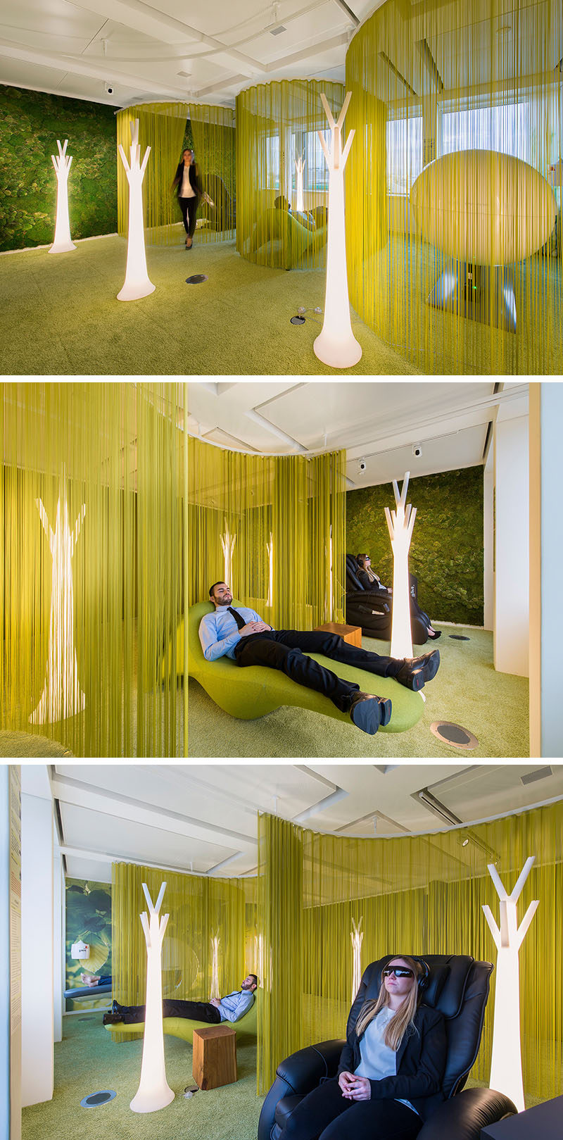 Office Design Inspiration - This Modern Office Has A Lounge Area For Quiet Relaxation