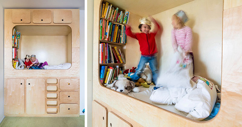 kids cubby bed