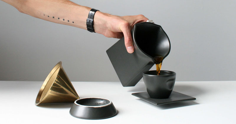 Daniel Kamp Has Designed A Minimalist Pour Over Coffee Brewer Daniel Kamp Has Designed A Minimalist Pour Over Coffee Brewer