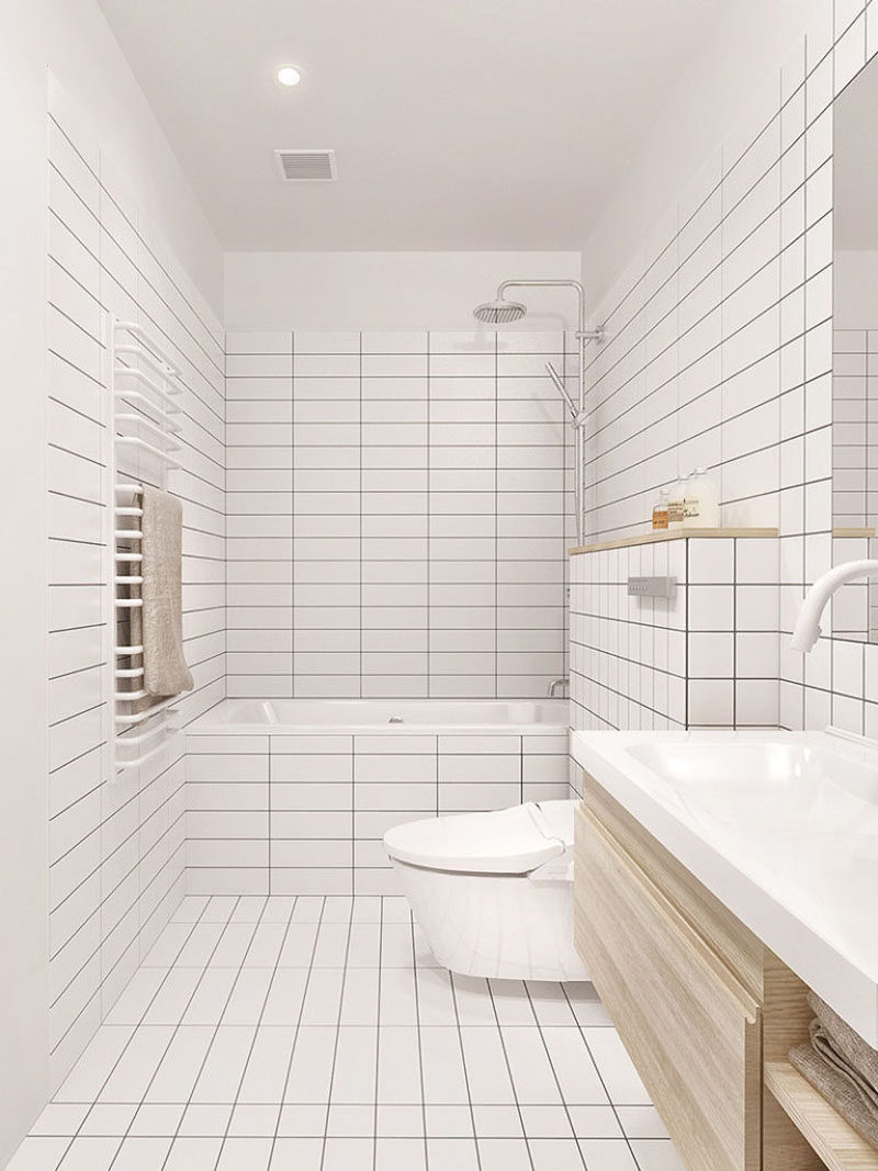 Bathroom Tile Idea Use The Same Tile On The Floors And The Walls