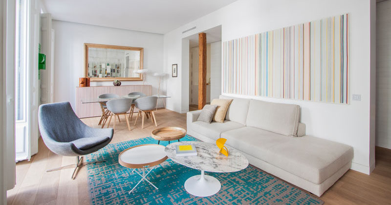 A Bright And Comfortable Apartment Interior Design In Madrid